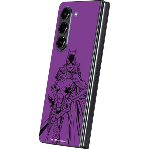 DC Comics Batgirl Comic Pop Galaxy Z Fold5 5G Skin